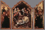 Maarten van Heemskerck Triptych of the Entombment Sweden oil painting artist